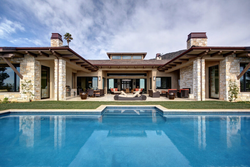 Modern ranch home exterior